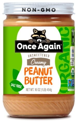Alternative view of Organic Peanut Butter (Creamy, Unsalted)
